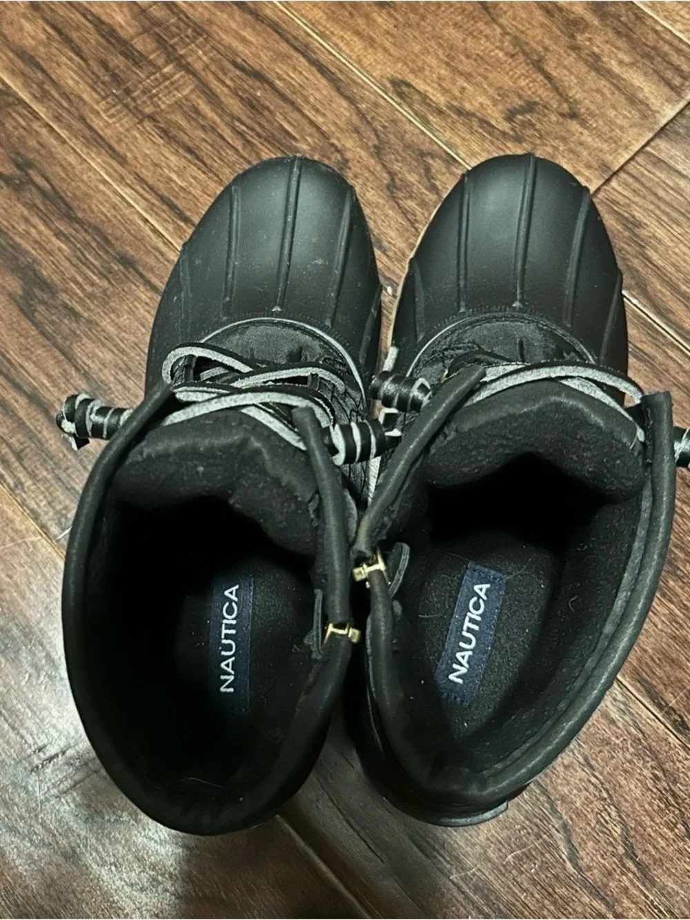 Nautica | “Dorsay” Black Quilted Duck Boots - Women’s 7